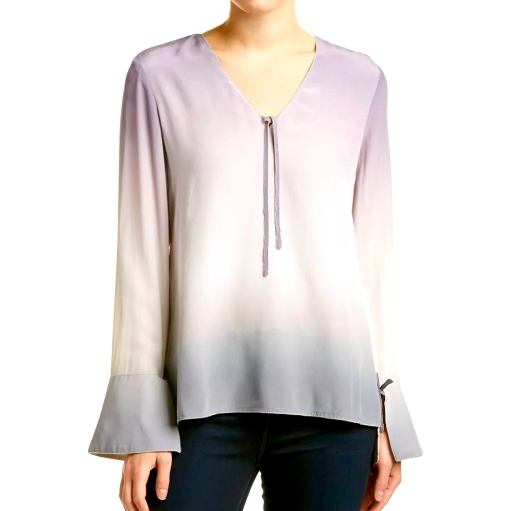 Ecru brand 100%silk women top/blouse size small